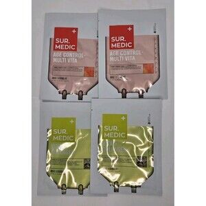 NeoGenLab Age Control Multi-Vita Collagen Face Masks Lot Of 4, 2 Packs Of 2 New